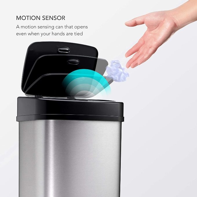 Sensor trash bin