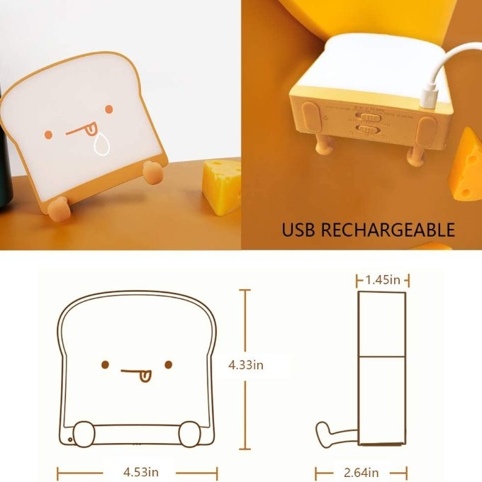 Toast Night Lamp