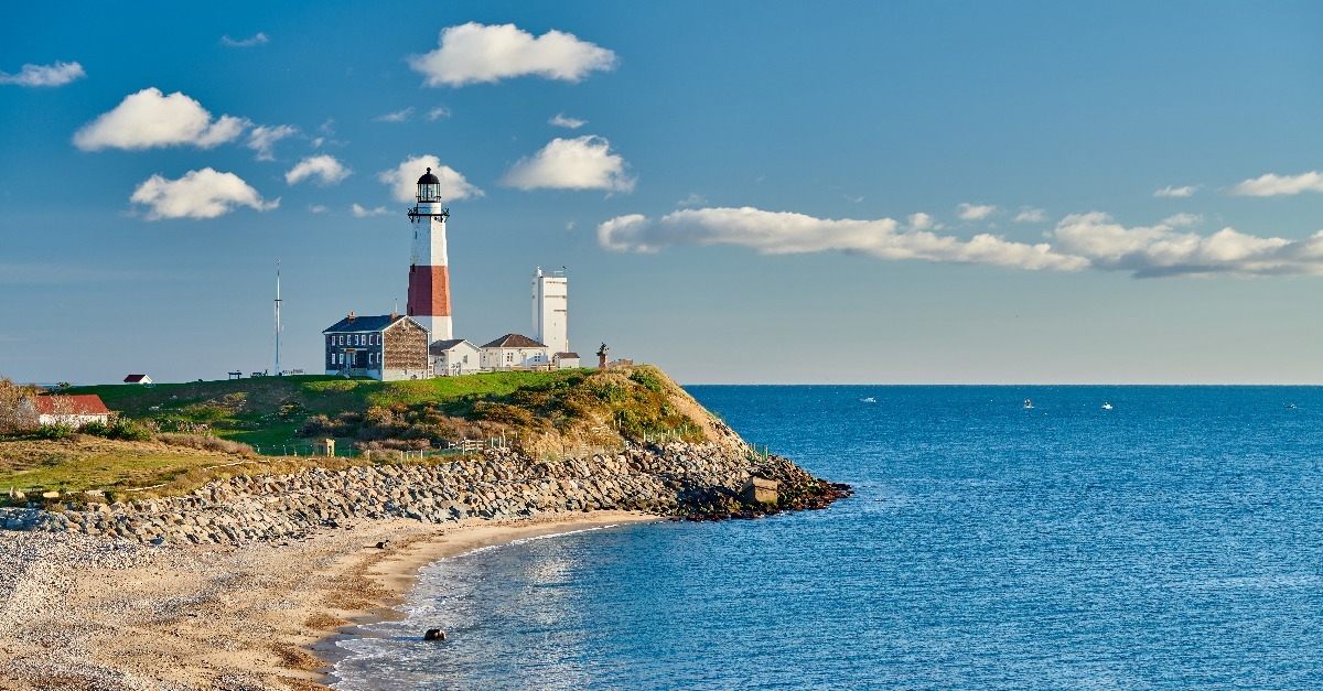 Montauk Lighthouse and beach