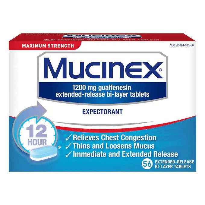 Mucinex medicine