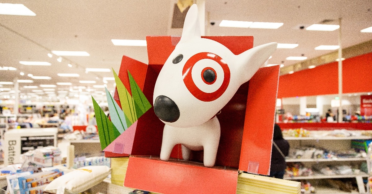 Bullseye display in Target store