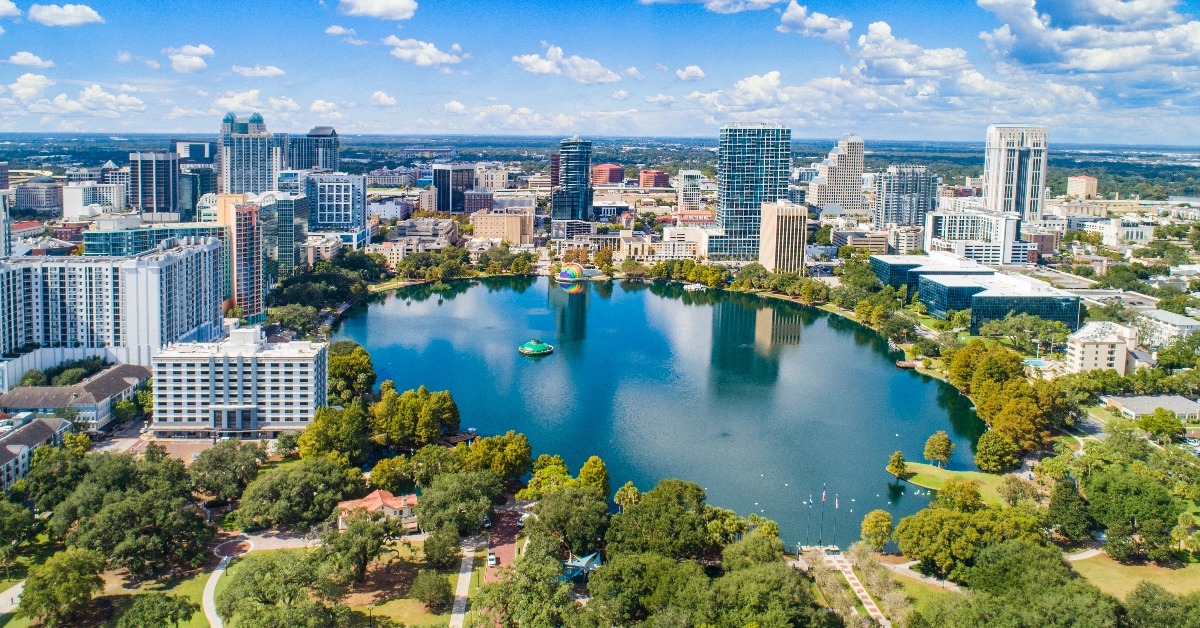 Orlando Florida USA Downtown