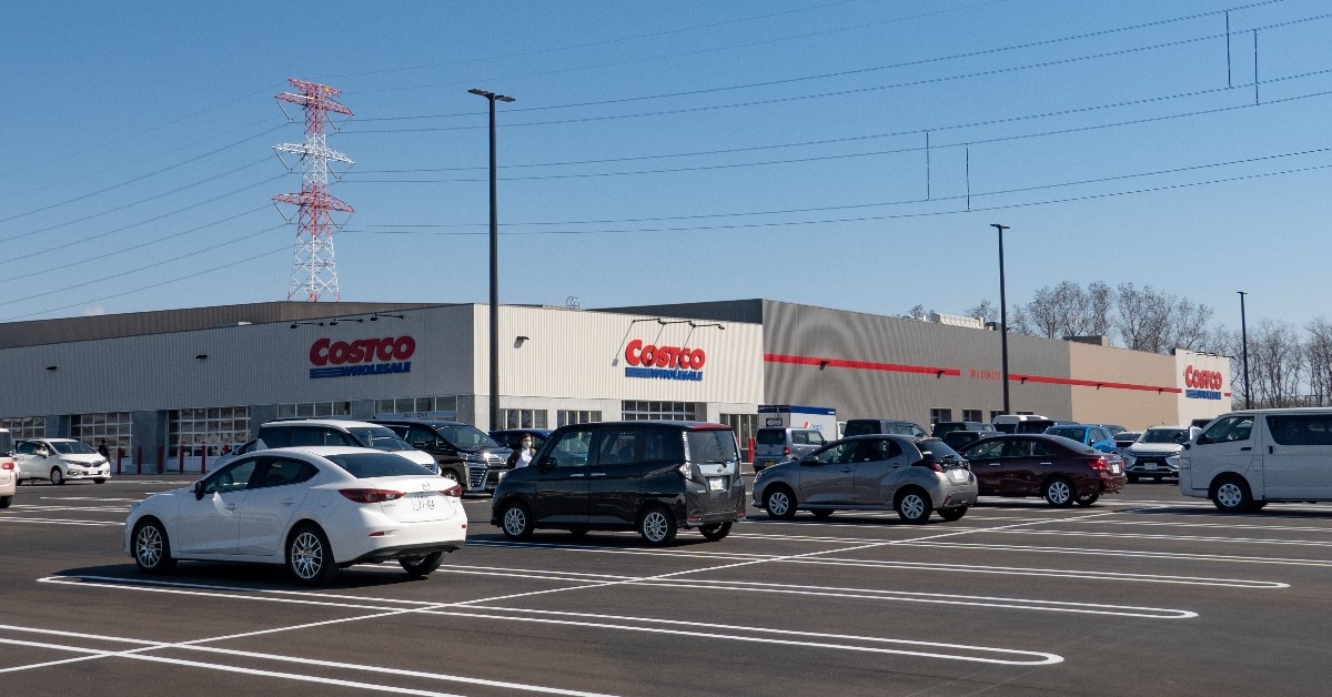 Costco parking space