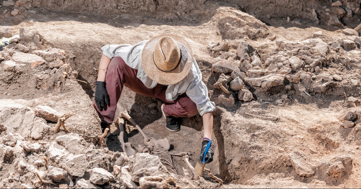ancient burial site archaeological excavations