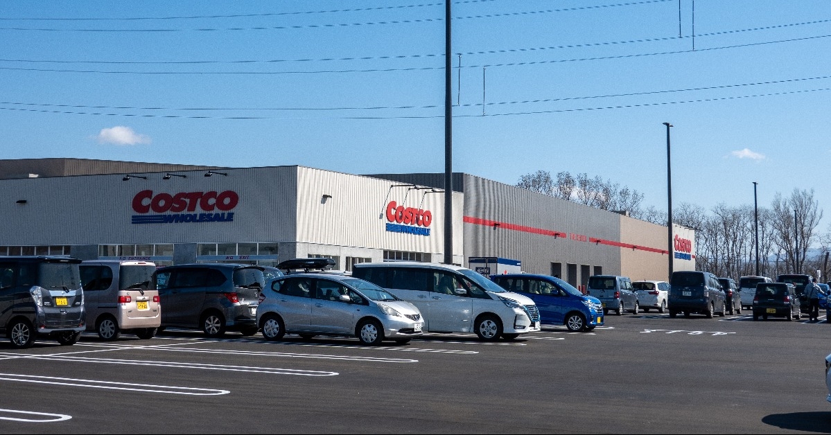 Costco parking space