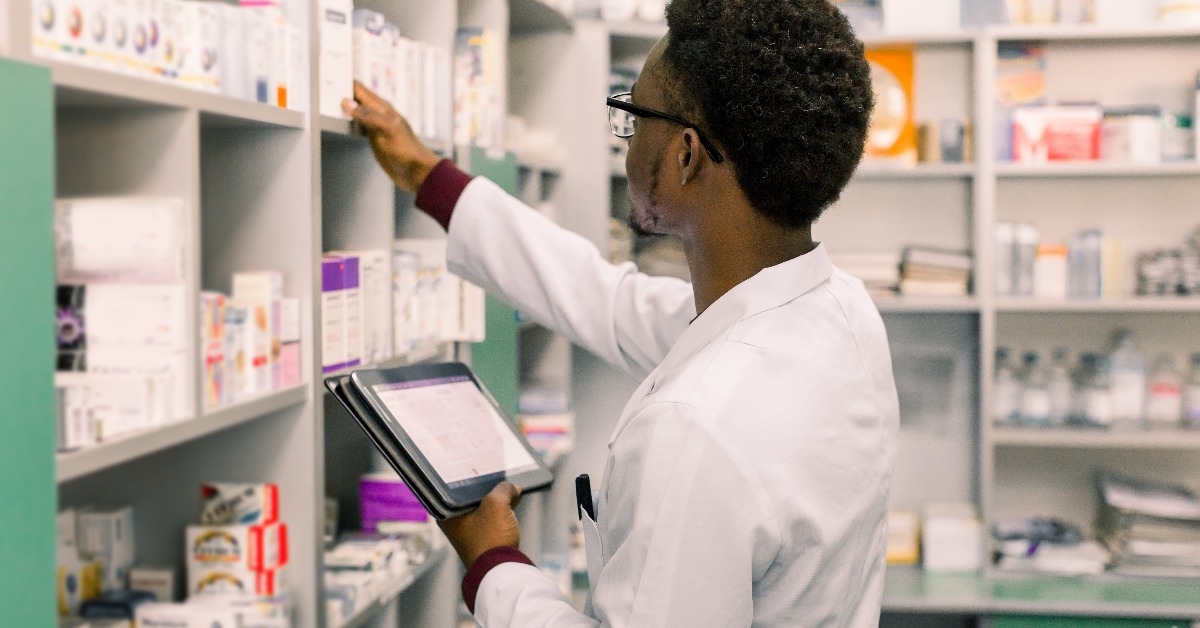Male pharmacist