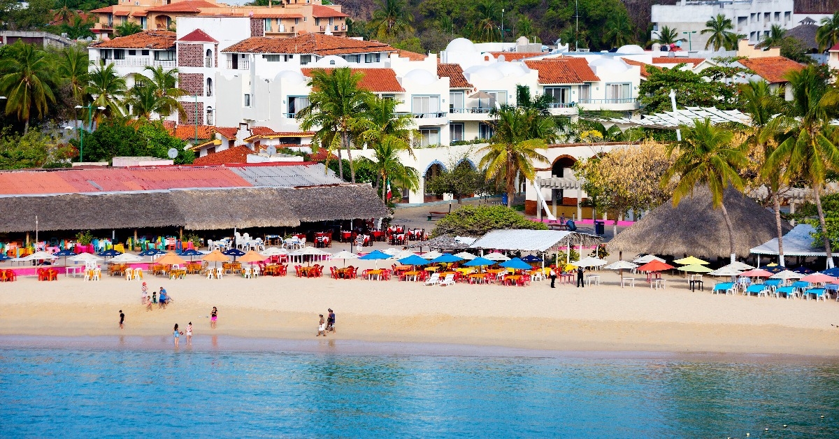 Huatulco Mexico beach