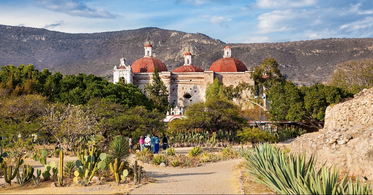 San Pablo Church In Mitla Oaxaca Mexico