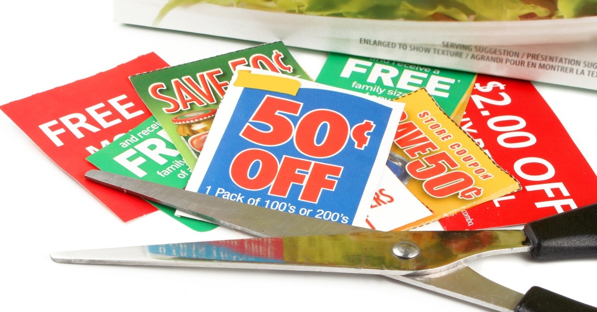 clipping coupons