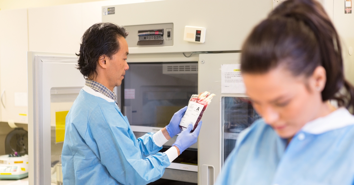 blood bank storage