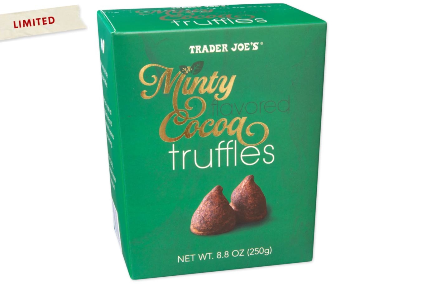 Minty Flavored Cocoa Truffles