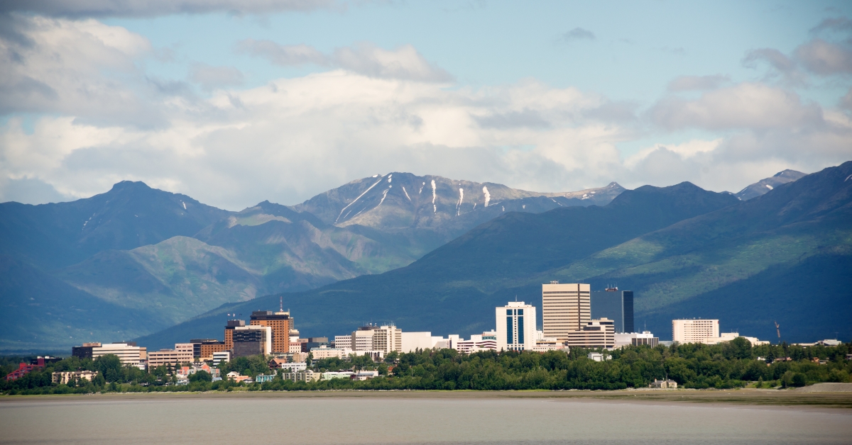 downtown Anchorage Alaska