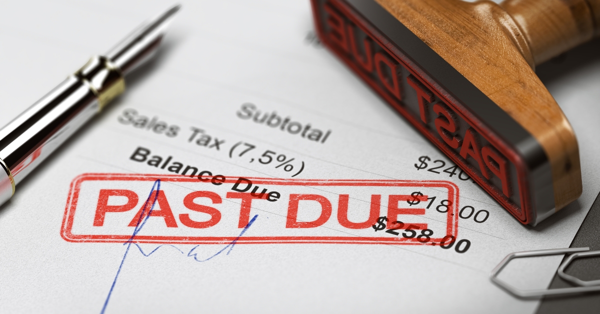 unpaid invoice