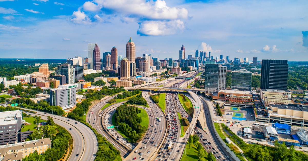 highways in downtown atlanta