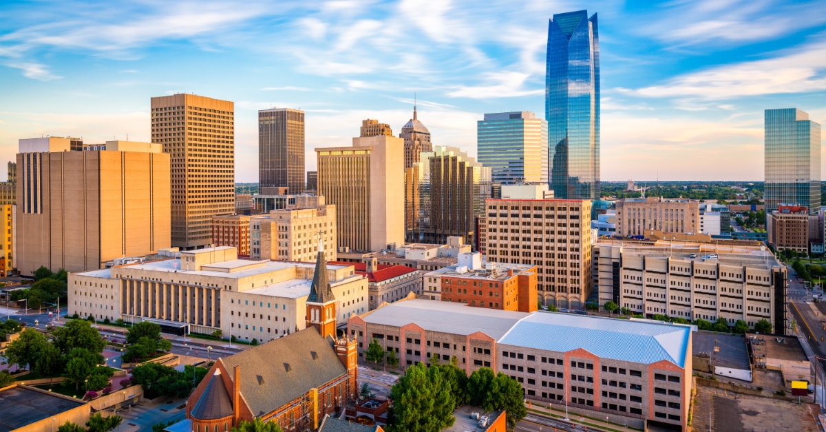 skylines in the city of oklahoma during day time