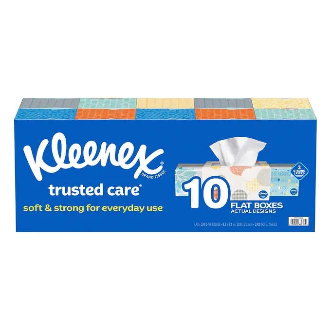 Kleenex Trusted Care Facial Tissue