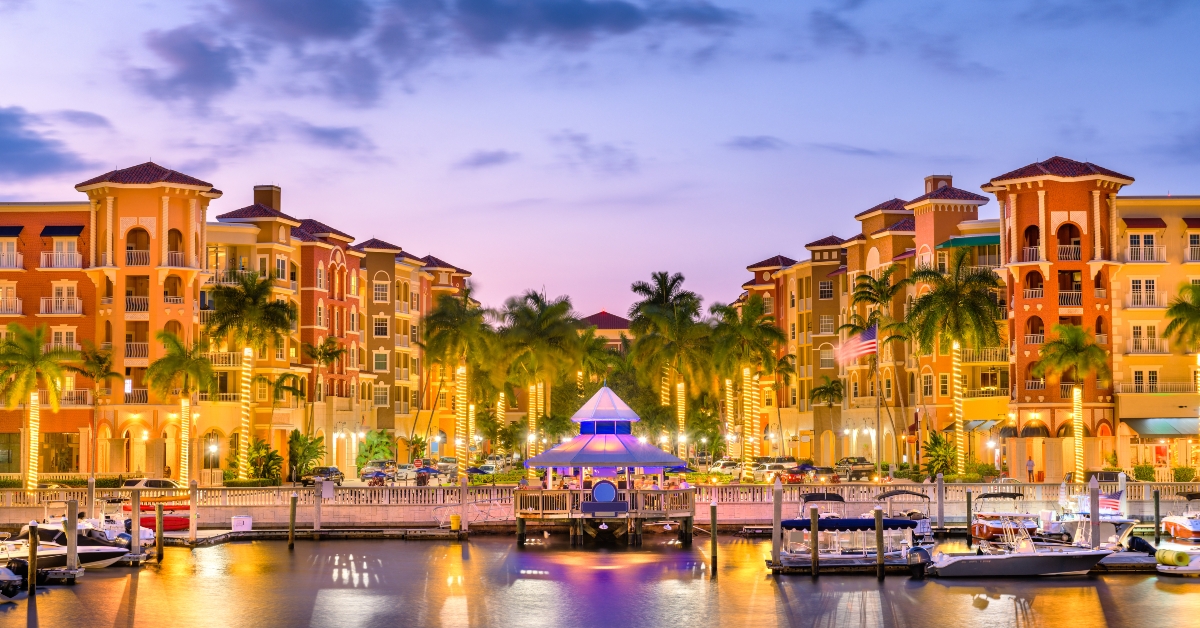 Naples Florida USA Skyline
