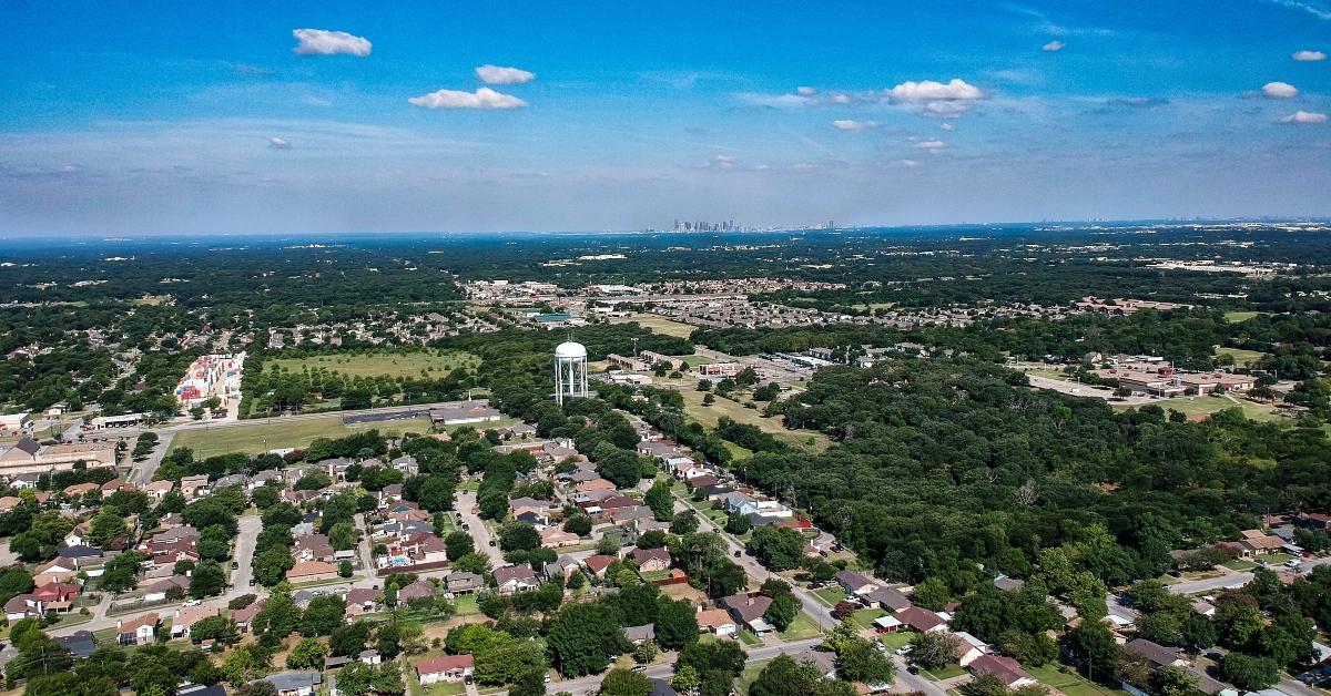 Dallas Texas Suburbia