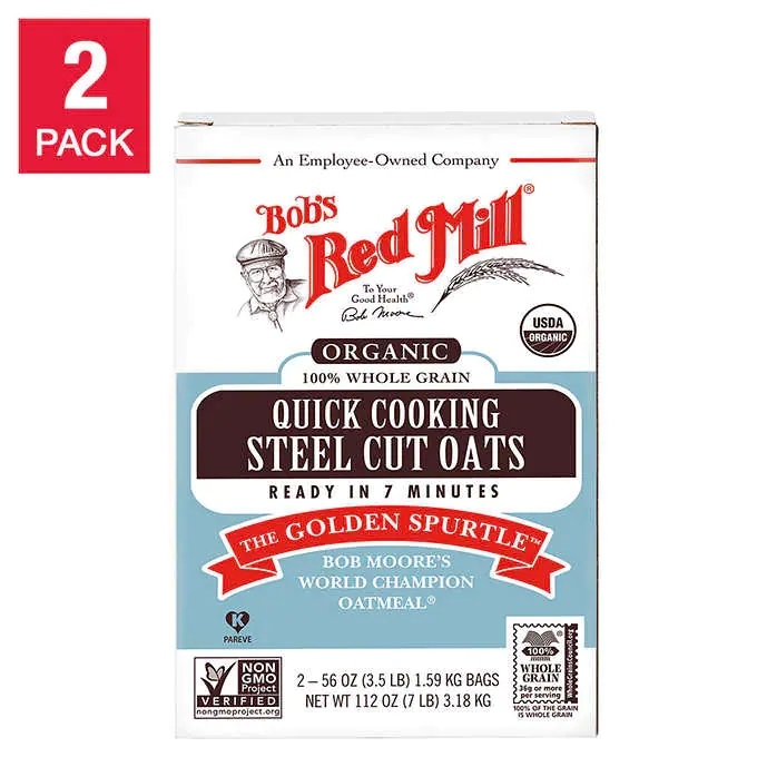 Bob's Red Mill Quick Cooking Steel Cut Oats 
