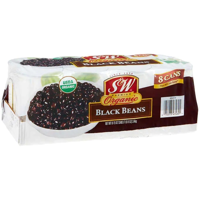 SW Black Beans 8 cans package 