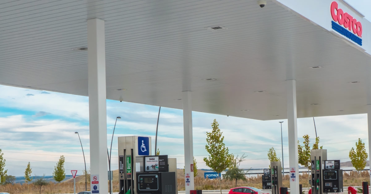 getafe costco gas station during day time