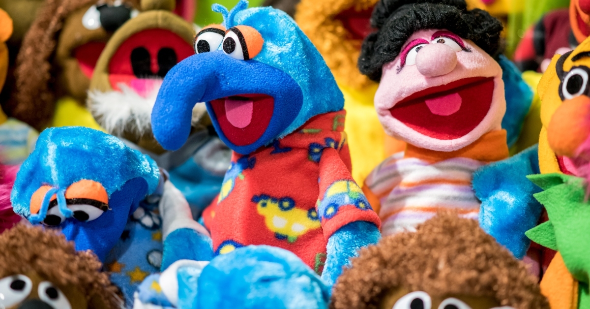 colorful puppets from the Sesame Series