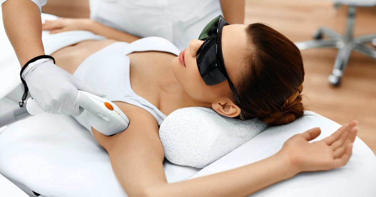 underarm laser hair removal