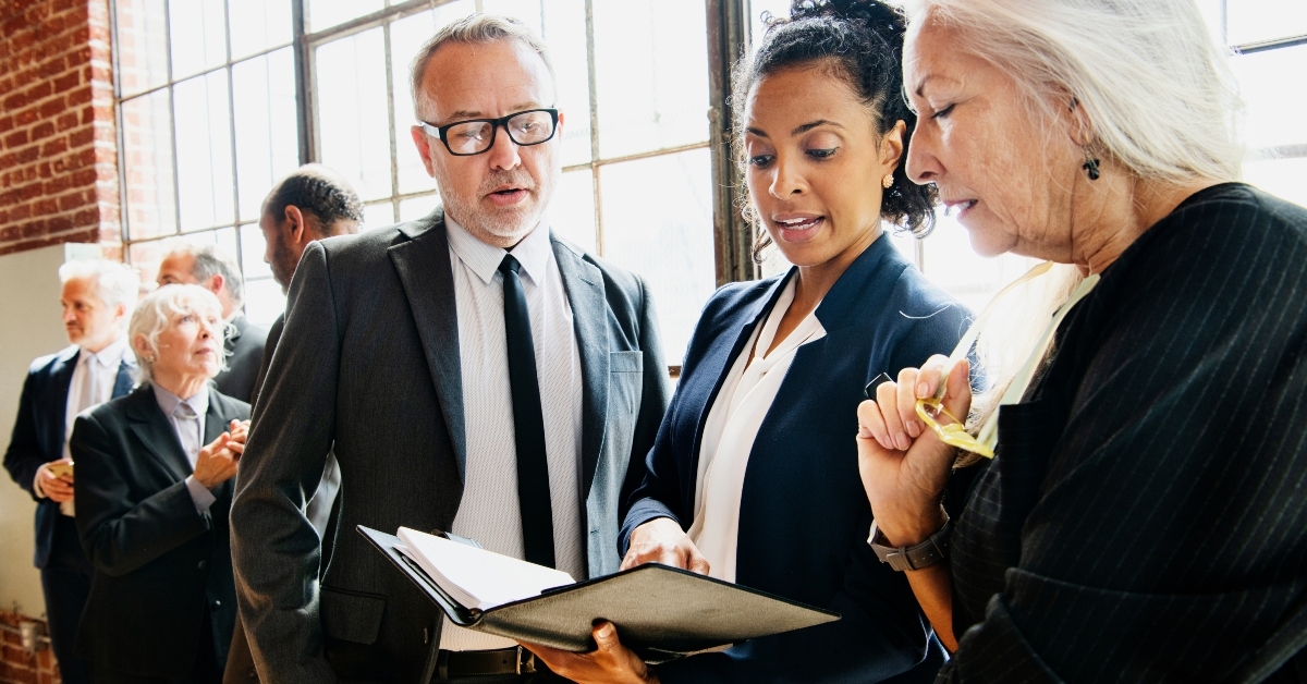 corporate business team