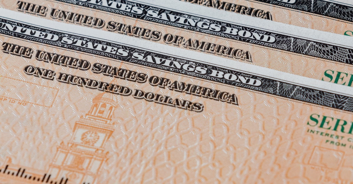four government saving bonds of one hundred dollars