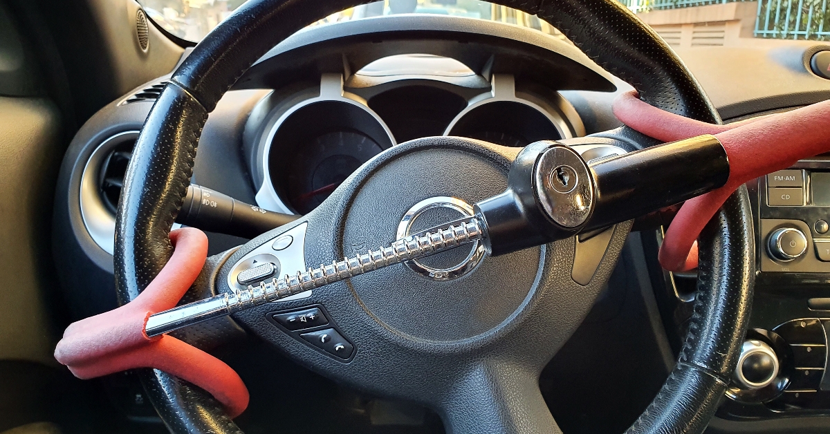 anti-theft steering wheel lock
