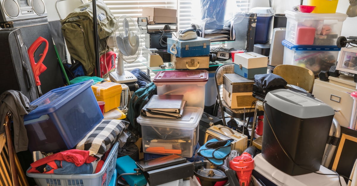 store room full of containers with various supplies