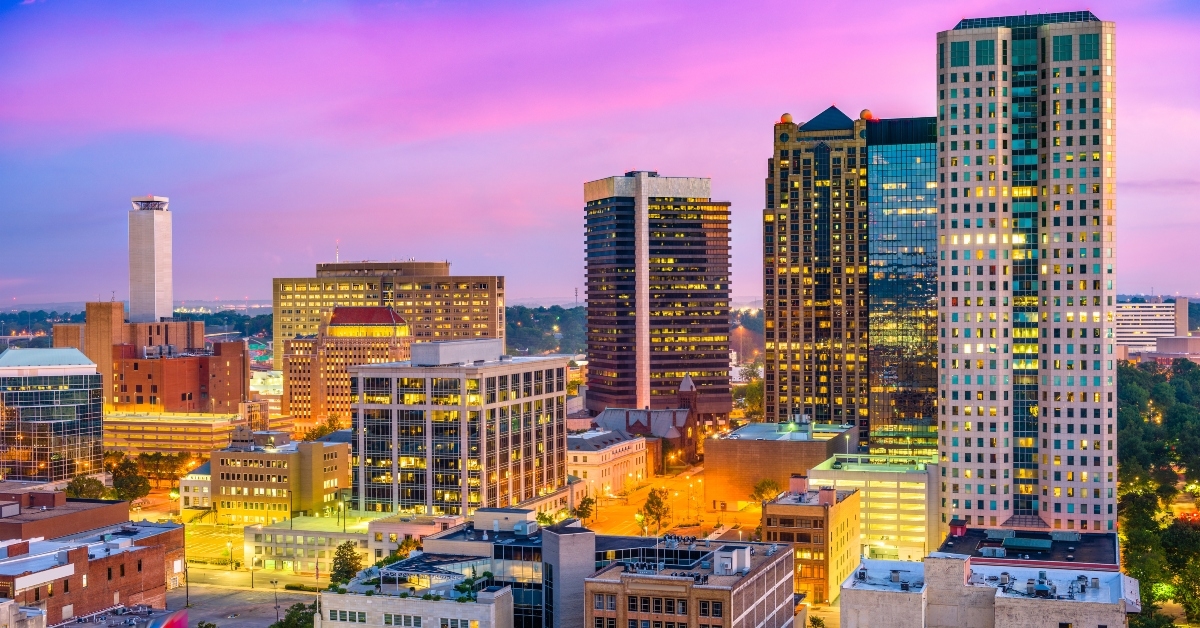 Birmingham Alabama skyline