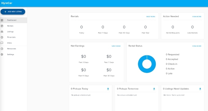 HyreCar screenshot