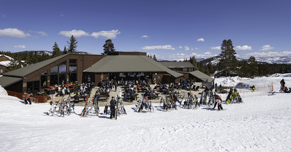 Tahoe Donner Downhill Ski Resort in California