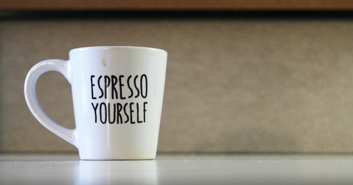 espresso yourself coffee mug