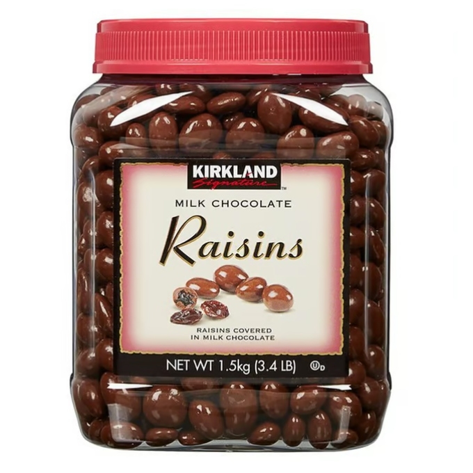 Kirkland Signature Chocolate Covered Raisins