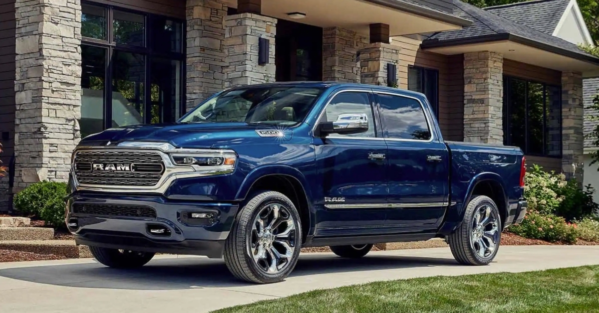 A Ram truck