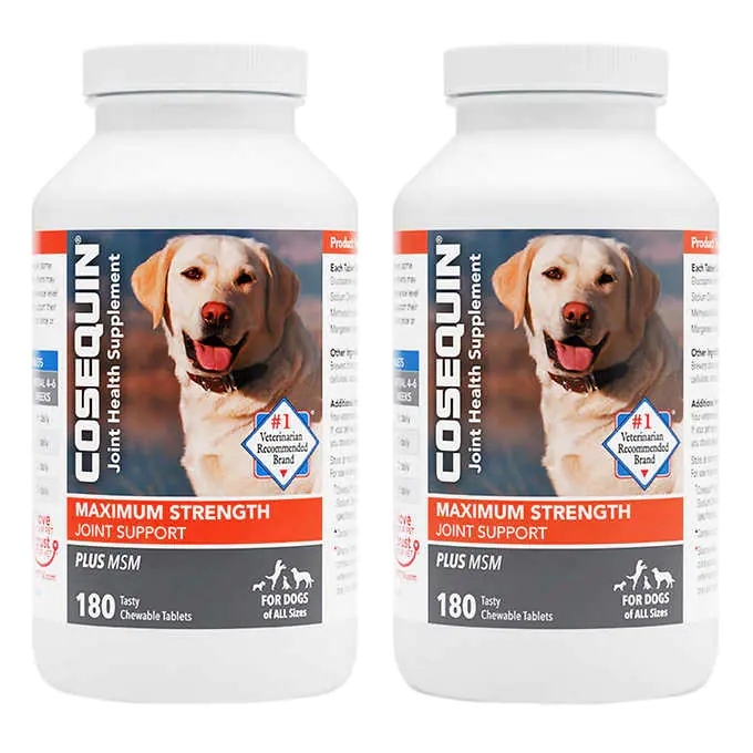 Cosequin maximum srtrength plus msm joint health supplement for dogs