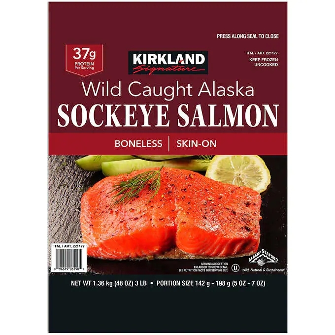 Kirkland Signature wild Alaskan sockeye salmon