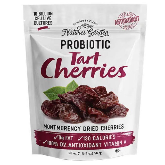 Natures garden probiotic tart cherries