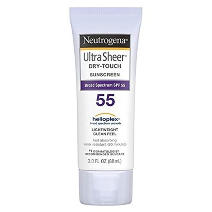 Neutrogena Ultra Sheer dry touch sunscreen