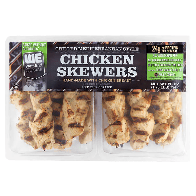 costco-WestEnd Cuisine Grilled Chicken Skewers