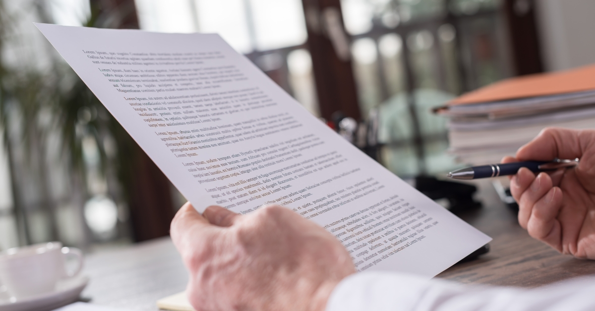 checking a document