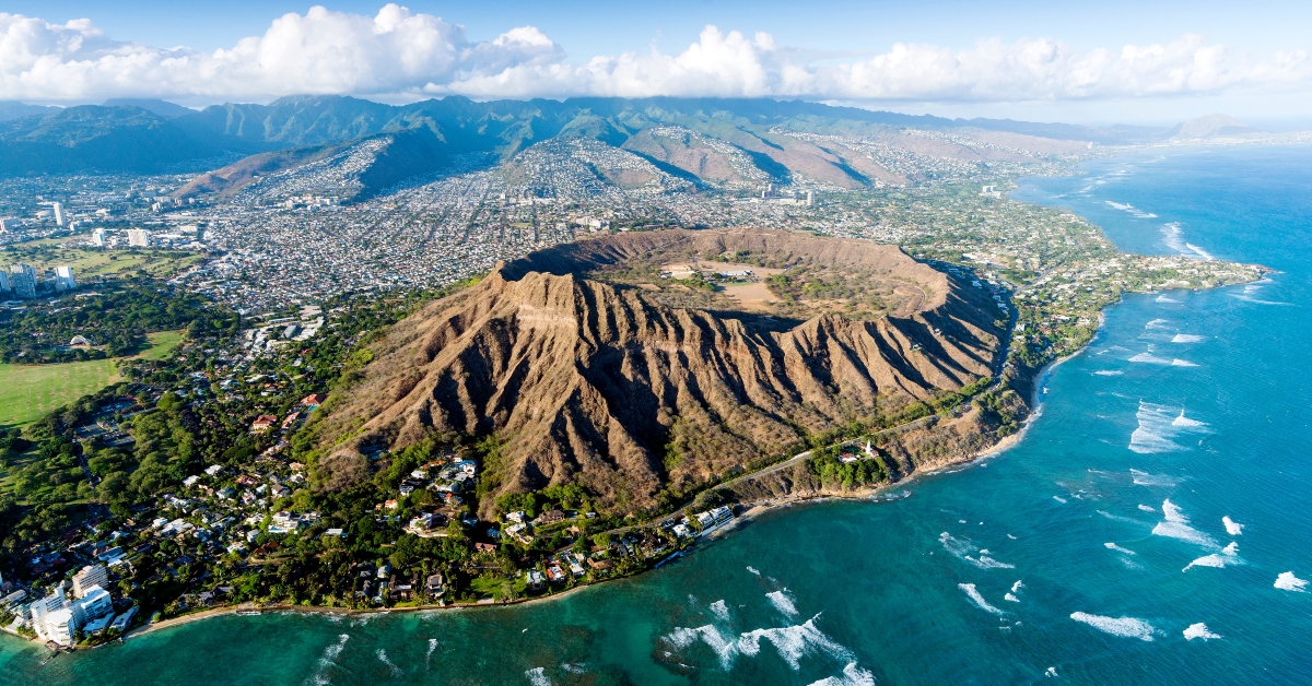 diamond head crater