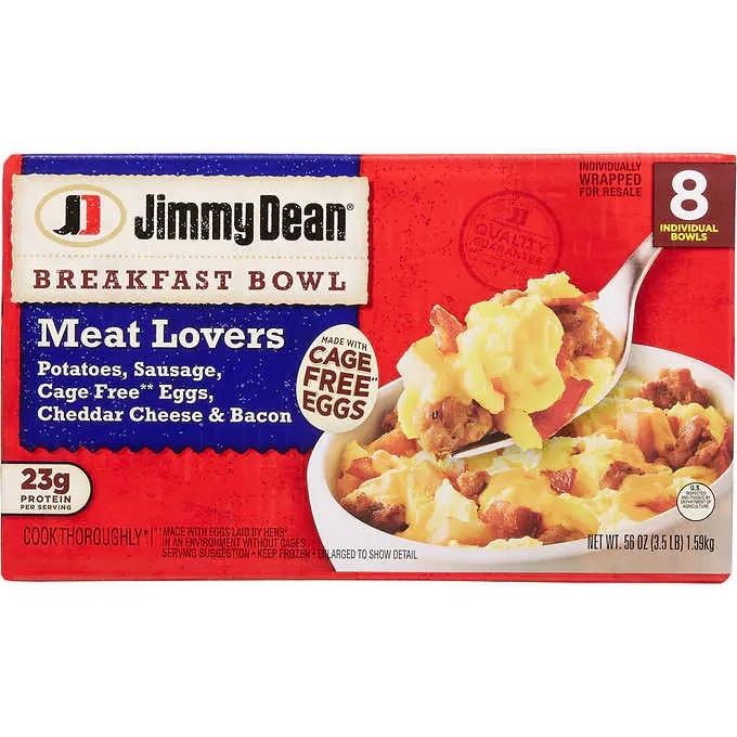 Jimmy Dean breakfast bowl Coscto