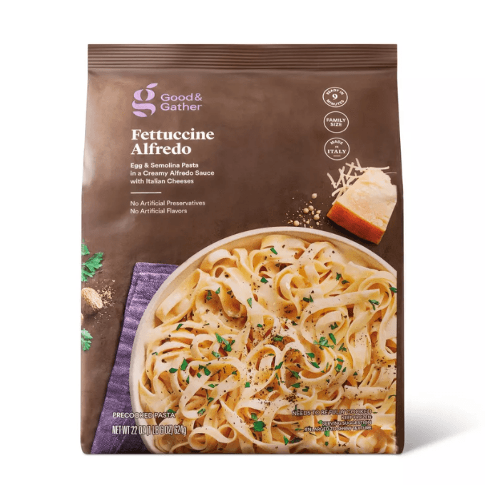 Target Good Gather fettucine alfredo