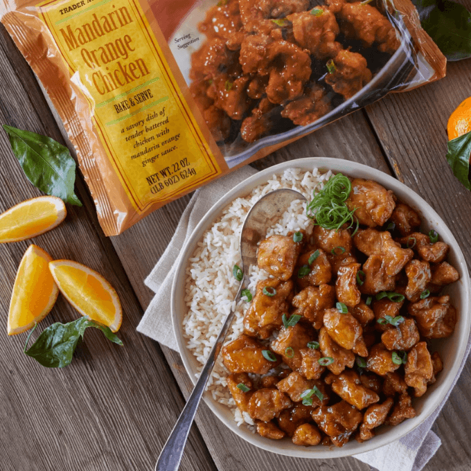 Trader Joe's mandarin orange chicken