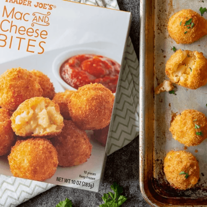 Trader Joe's mac and cheese bites