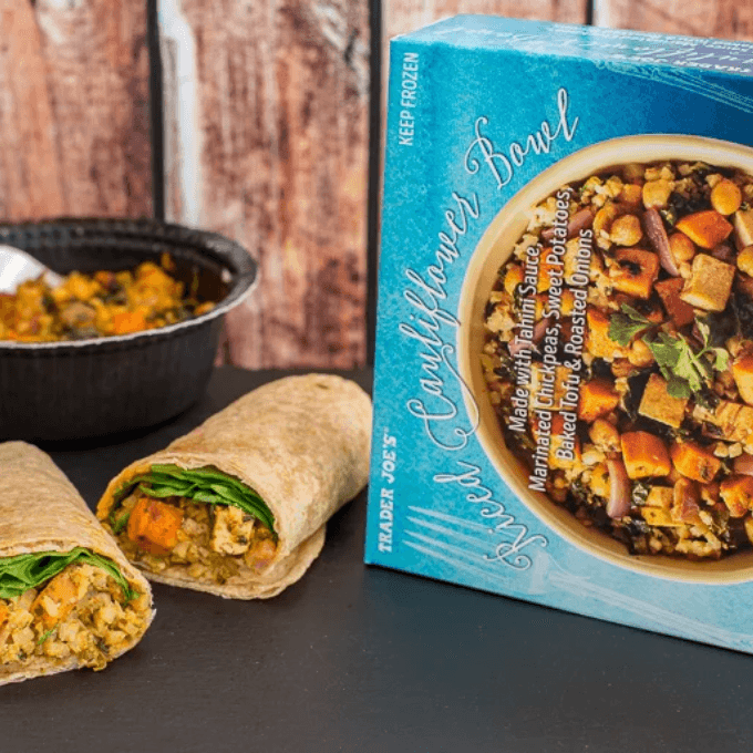 Trader Joe’s Riced Cauliflower Bowl