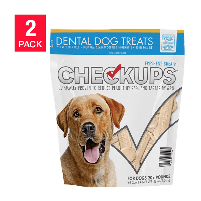 costco-CheckUps Dental Dog Treats 